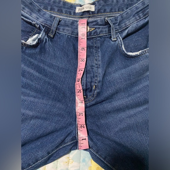 ZARA TRAFALUC DISTRESSED JEANS SIZE 10 - Picture 5 of 10